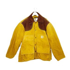 Carhartt Mens Jacket Vtg Blanket Lined Duck Hunting USA Made Game Pocket Sz 2XL